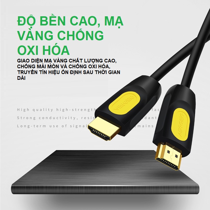 Dây tín hiệu HDMi 2.0 VegGieg V-H109 dài 5M chính hãng